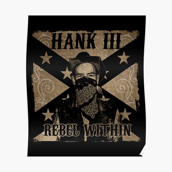 "Hank Williams Jambalaya Vintage Hank III" Poster for Sale by