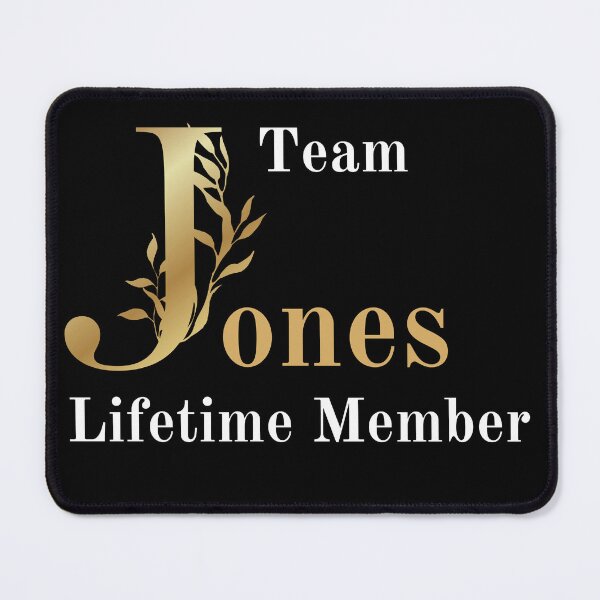 Item preview, Jones Family Monogram displays proud family characteristics designed and sold by Faelee.
