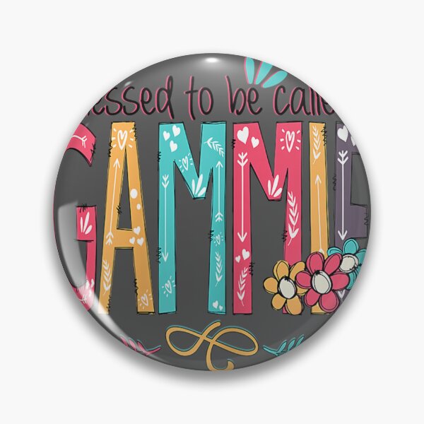 Item preview, Blessed to be called Gammie Colorful-Grandma designed and sold by ridiqeqi.