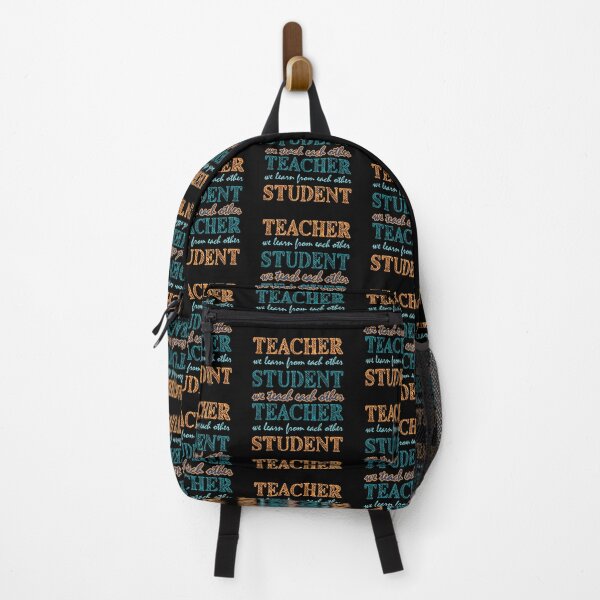 Item preview, Teacher Student - We Teach and Learn From Each Other, Summer Colors designed and sold by artfulnotebook.