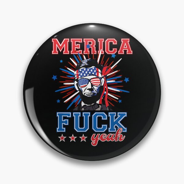 Artikelvorschau, MERICA Verdammt, ja, Abraham Lincoln entworfen und verkauft von HappyJanDesign.