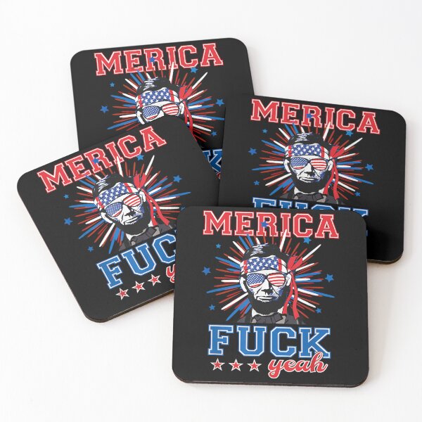 Item preview, MERICA Fuck yeah Abraham Lincoln   designed and sold by HappyJanDesign.