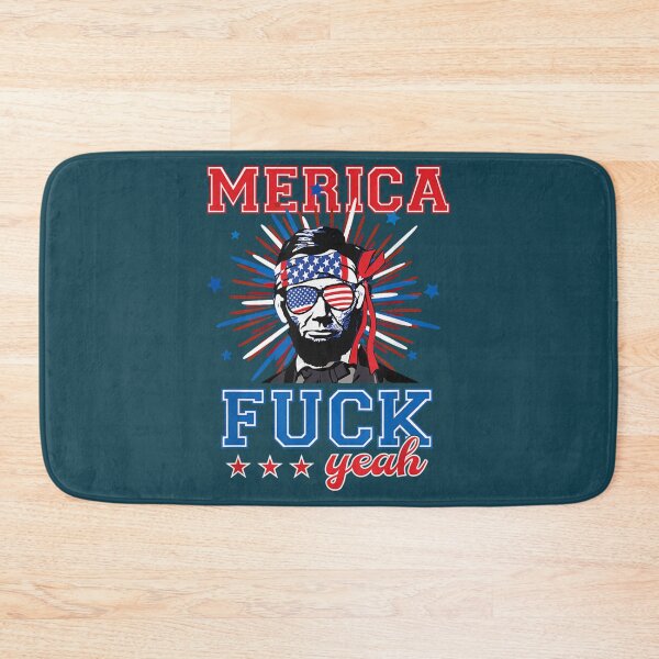 Item preview, MERICA Fuck yeah Abraham Lincoln   designed and sold by HappyJanDesign.