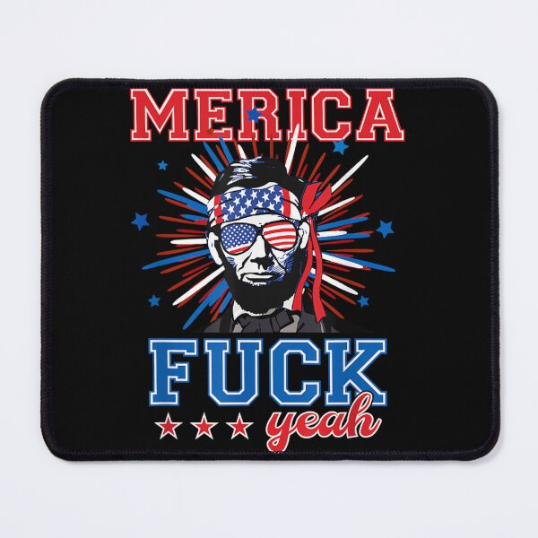 Item preview, MERICA Fuck yeah Abraham Lincoln designed and sold by HappyJanDesign.