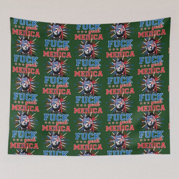 Item preview, MERICA Fuck yeah Abraham Lincoln   designed and sold by HappyJanDesign.