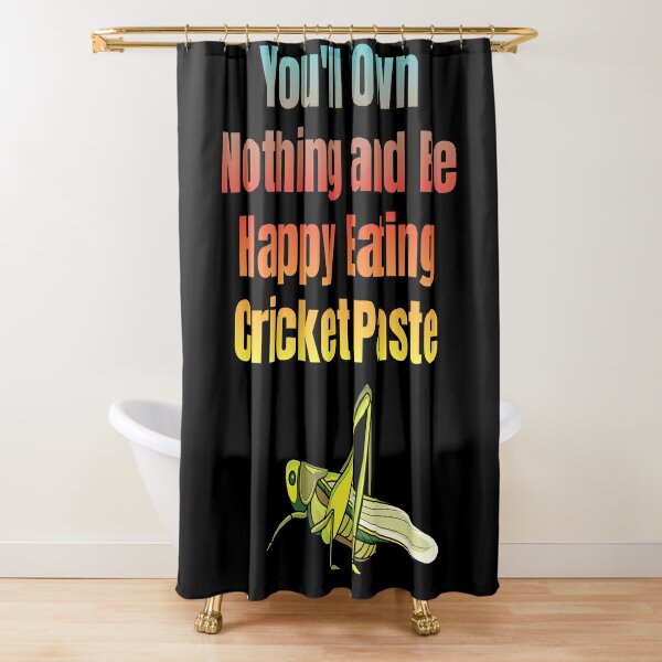 Cricket Shower Curtain