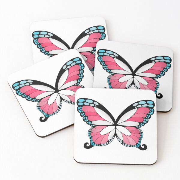 Item preview, Butterfly Wings Trans Pride Flag designed and sold by Middy's Art.