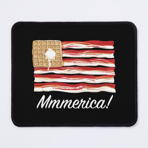 Item preview, Mmmerica - Bacon Flag   designed and sold by HappyJanDesign.