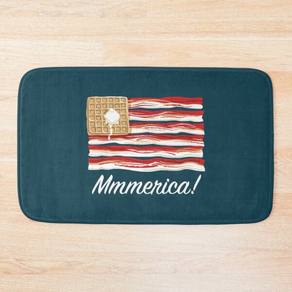 Item preview, Mmmerica - Bacon Flag   designed and sold by HappyJanDesign.