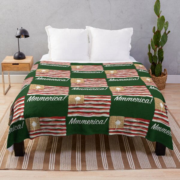 Item preview, Mmmerica - Bacon Flag   designed and sold by HappyJanDesign.