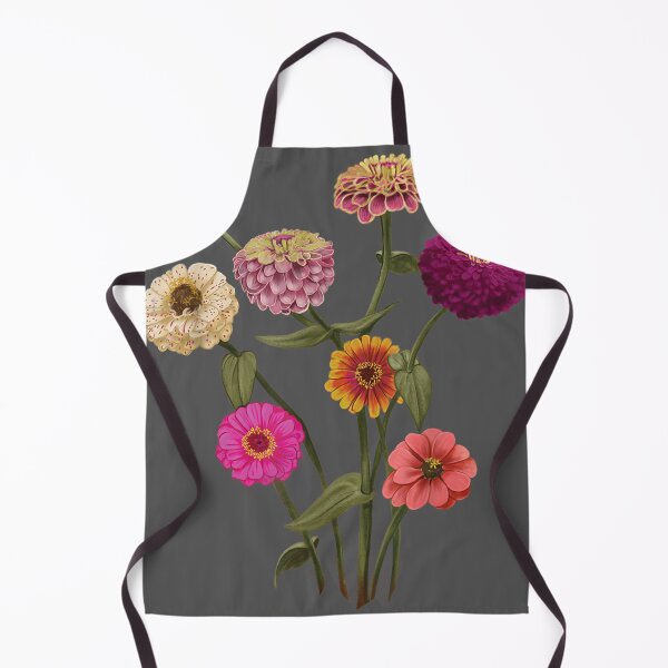 Item preview, Happy Zinnia Wildflowers, Handpainted Style designed and sold by ridiqeqi.