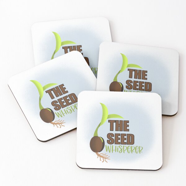 Item preview, The Seed Whisperer Gardener Germination Farmer designed and sold by Gsallicat.