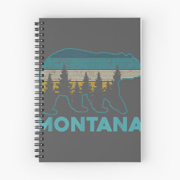 Item preview, Montana Vintage Grizzly Bear Nature Hiking Souvenir designed and sold by ridiqeqi.
