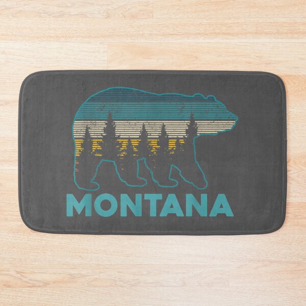 Item preview, Montana Vintage Grizzly Bear Nature Hiking Souvenir designed and sold by ridiqeqi.