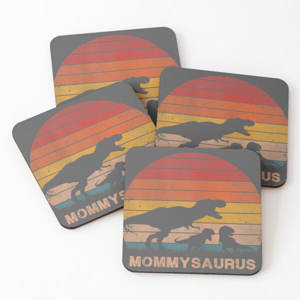 Item preview, Mommy Dinosaur Mommysaurus 2 Two Son Daughter Mom designed and sold by ridiqeqi.