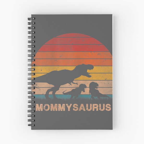 Item preview, Mommy Dinosaur Mommysaurus 2 Two Son Daughter Mom designed and sold by ridiqeqi.