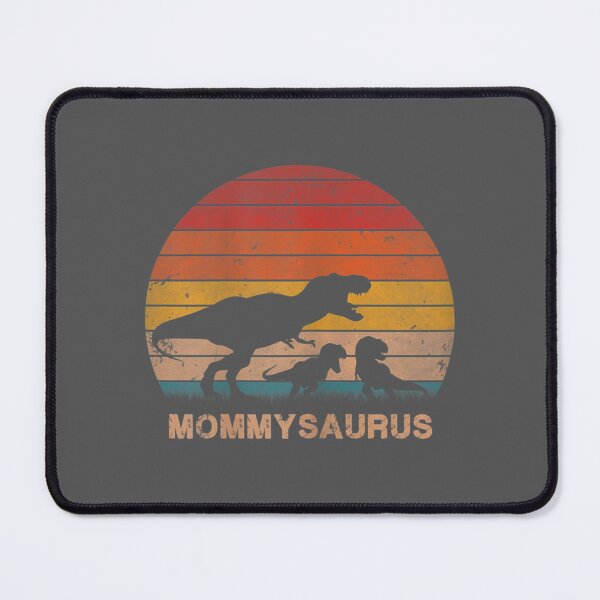 Item preview, Mommy Dinosaur Mommysaurus 2 Two Son Daughter Mom designed and sold by ridiqeqi.