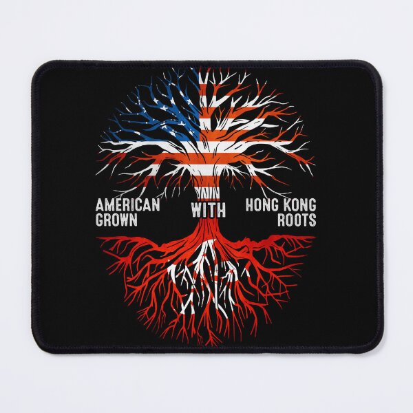 Item preview, American Grown With Hong Kong Roots Hong Kong Flag designed and sold by MoHaCo.