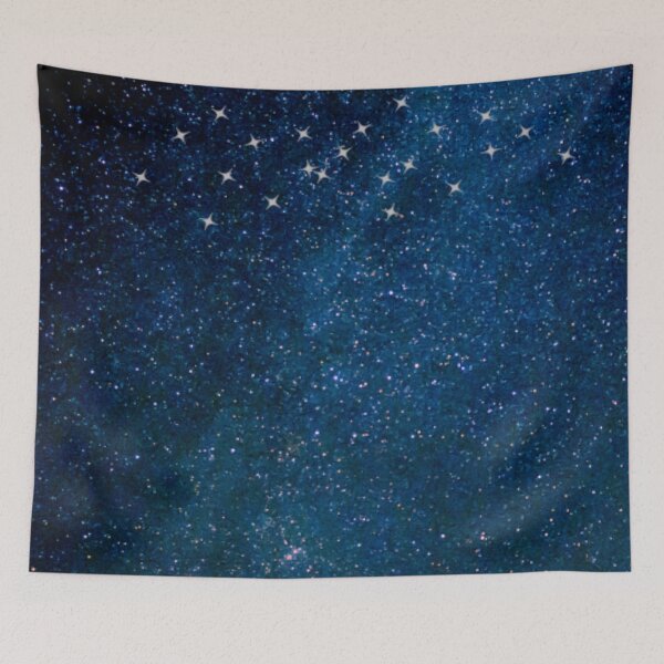 Item preview, Midnight Blue Night Sky designed and sold by BlissHeaven.