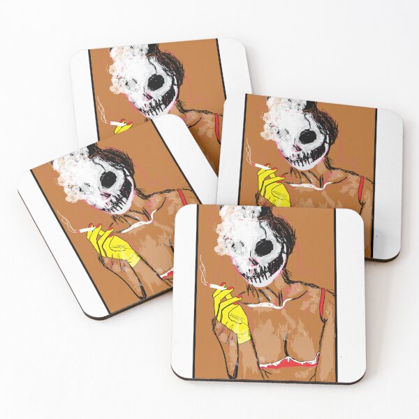 Item preview, Skull Smoking Cigarette designed and sold by iMobb06.
