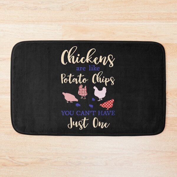 Item preview, Chickens Are Like Potato Chips Funny Chickens Lover designed and sold by TaraxDoolittle.