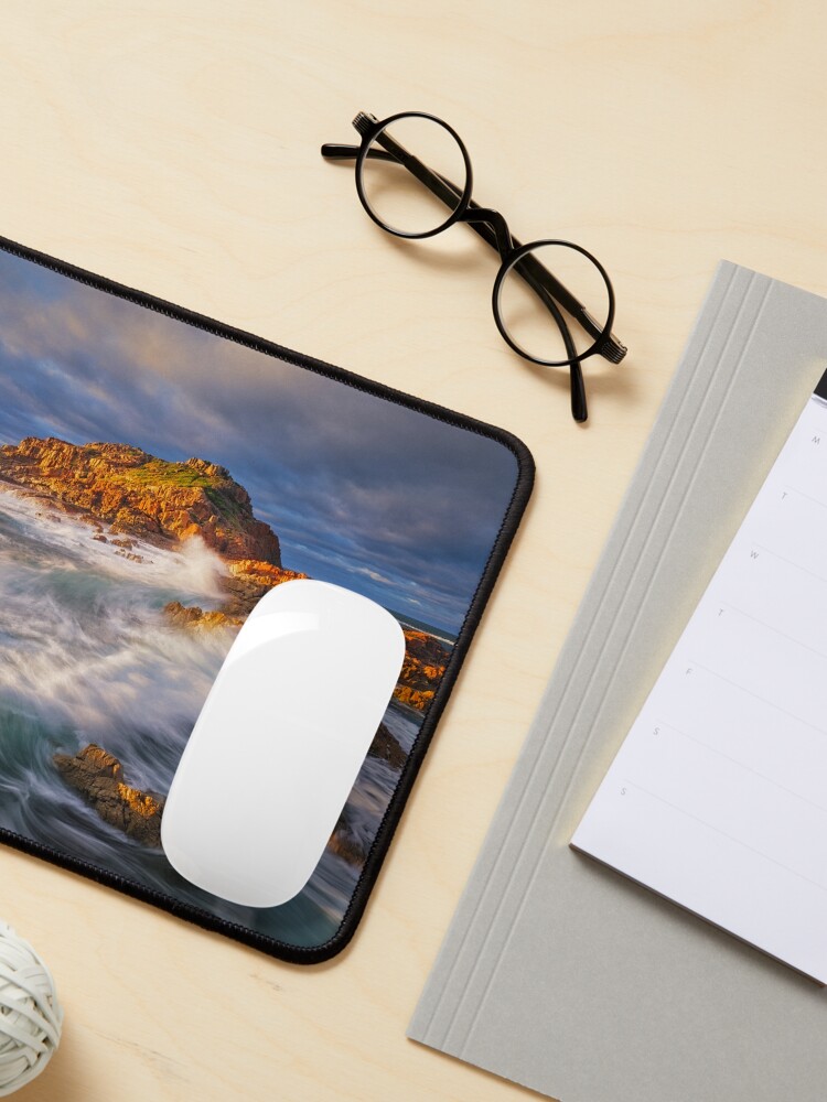 Thumbnail 3 of 5, Mouse Pad, Mimosa Rocks National Park, Bega, New South Wales, Australia designed and sold by Chockstone.