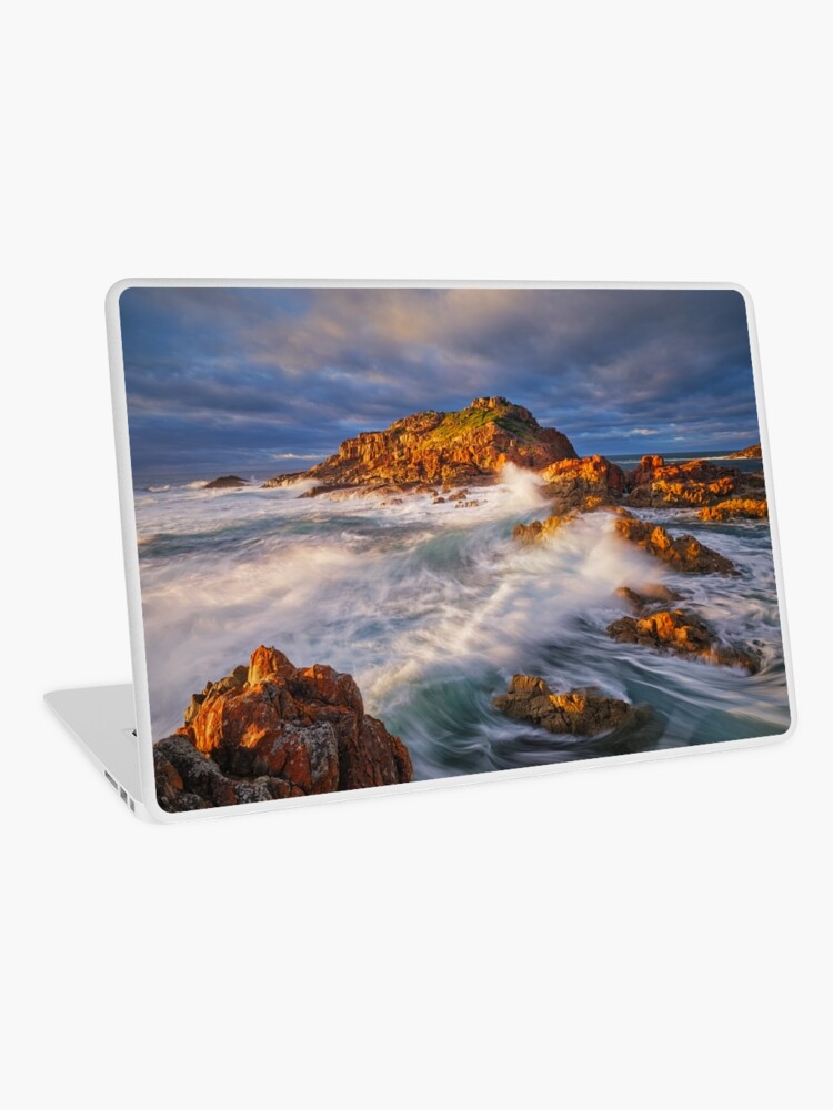 Thumbnail 1 of 2, Laptop Skin, Mimosa Rocks National Park, Bega, New South Wales, Australia designed and sold by Chockstone.