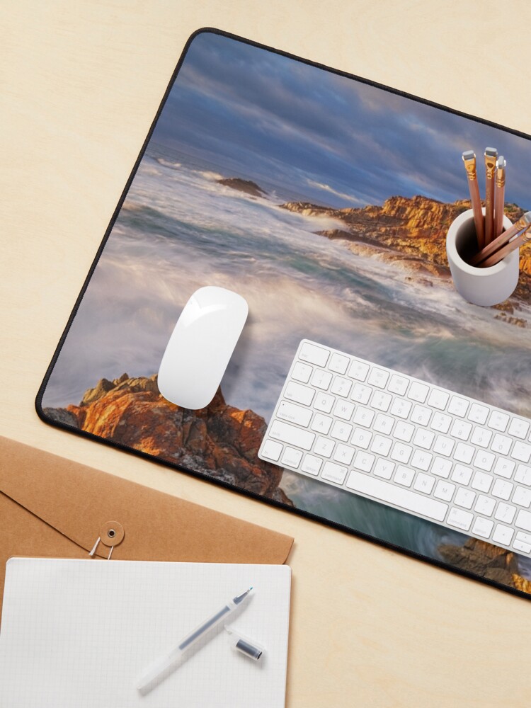 Thumbnail 3 of 5, Mouse Pad, Mimosa Rocks National Park, Bega, New South Wales, Australia designed and sold by Chockstone.