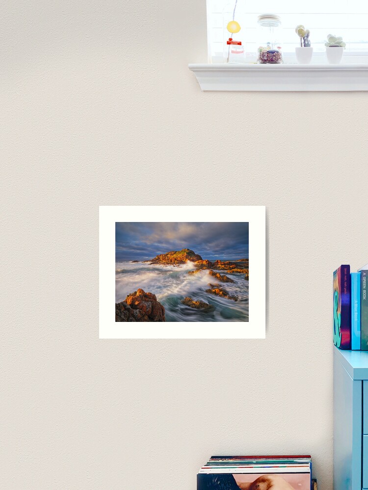 Thumbnail 2 of 3, Art Print, Mimosa Rocks National Park, Bega, New South Wales, Australia designed and sold by Chockstone.