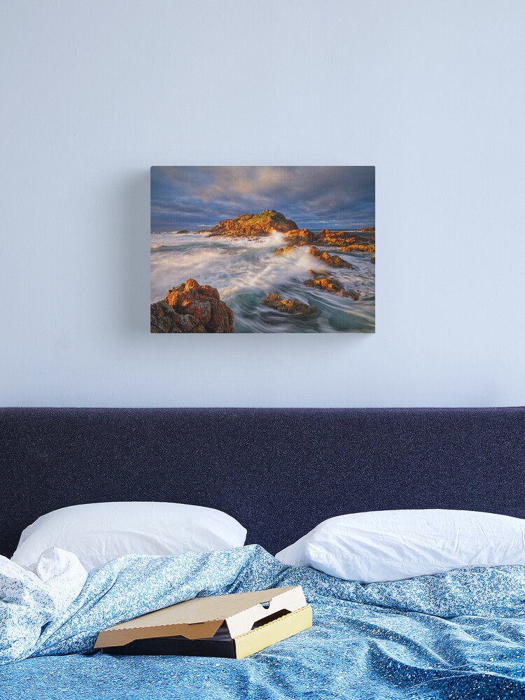 Thumbnail 2 of 3, Canvas Print, Mimosa Rocks National Park, Bega, New South Wales, Australia designed and sold by Chockstone.