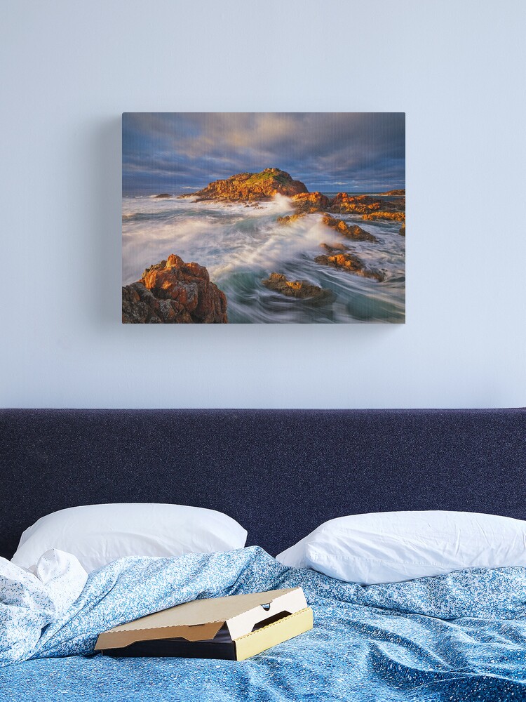 Thumbnail 2 of 3, Canvas Print, Mimosa Rocks National Park, Bega, New South Wales, Australia designed and sold by Chockstone.
