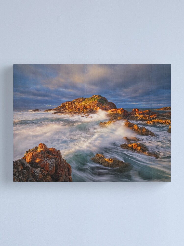 Thumbnail 1 of 3, Canvas Print, Mimosa Rocks National Park, Bega, New South Wales, Australia designed and sold by Chockstone.