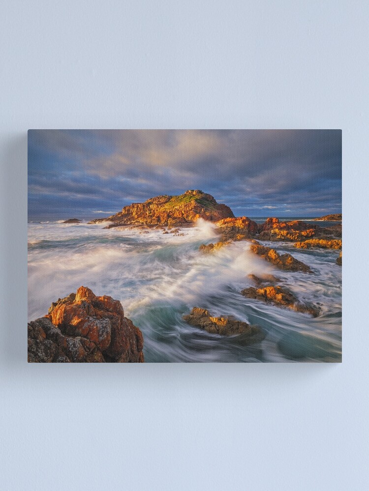 Thumbnail 1 of 3, Canvas Print, Mimosa Rocks National Park, Bega, New South Wales, Australia designed and sold by Chockstone.