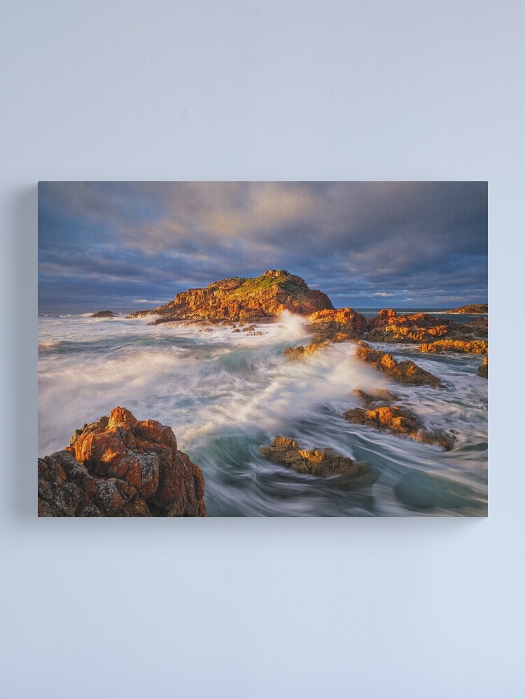 Thumbnail 1 of 3, Canvas Print, Mimosa Rocks National Park, Bega, New South Wales, Australia designed and sold by Chockstone.