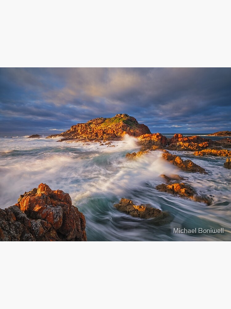 Thumbnail 3 of 3, Poster, Mimosa Rocks National Park, Bega, New South Wales, Australia designed and sold by Chockstone.