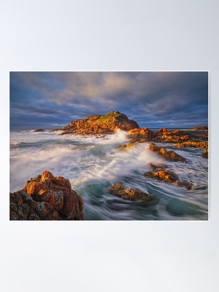 Thumbnail 1 of 3, Poster, Mimosa Rocks National Park, Bega, New South Wales, Australia designed and sold by Chockstone.