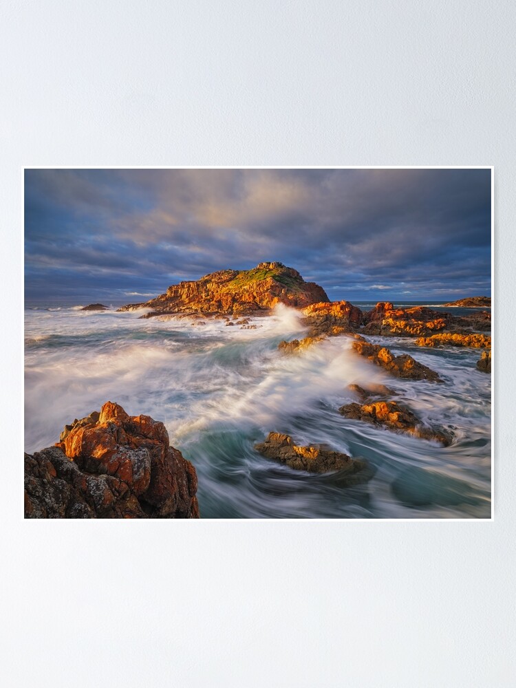 Thumbnail 1 of 3, Poster, Mimosa Rocks National Park, Bega, New South Wales, Australia designed and sold by Chockstone.