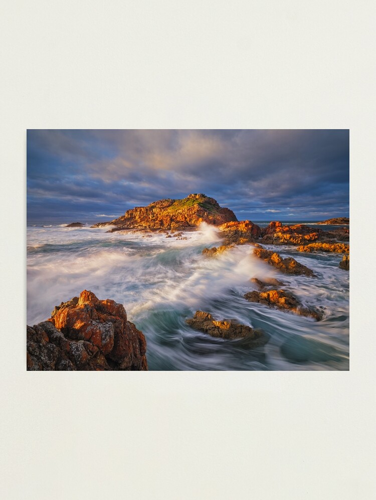 Thumbnail 1 of 3, Photographic Print, Mimosa Rocks National Park, Bega, New South Wales, Australia designed and sold by Chockstone.