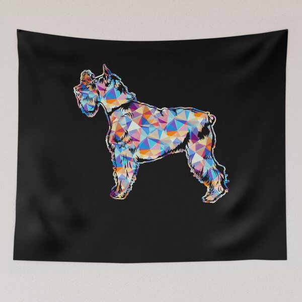 Item preview, Cool And Awesome Giant Schnauzer Geometric designed and sold by UnknownArtistt.