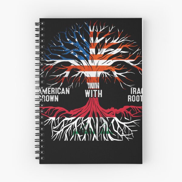 Artikelvorschau, Amerikaner mit irakischen Wurzeln Baum Irak-Flagge gewachsen entworfen und verkauft von MoHaCo.