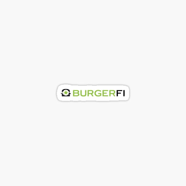 Burgerfi Sticker For Sale By Vaedah Redbubble