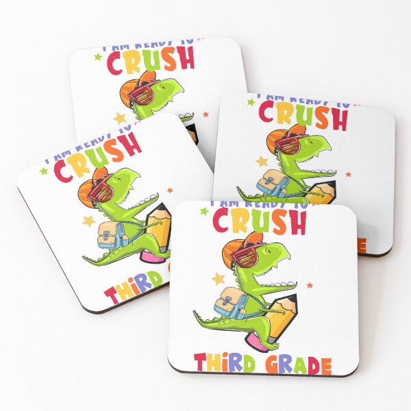 Item preview, First Day Back To School N I Am Ready To Crush Third Grade designed and sold by manzee.