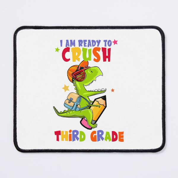 Item preview, First Day Back To School N I Am Ready To Crush Third Grade designed and sold by manzee.