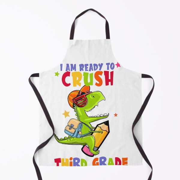 Item preview, First Day Back To School N I Am Ready To Crush Third Grade designed and sold by manzee.