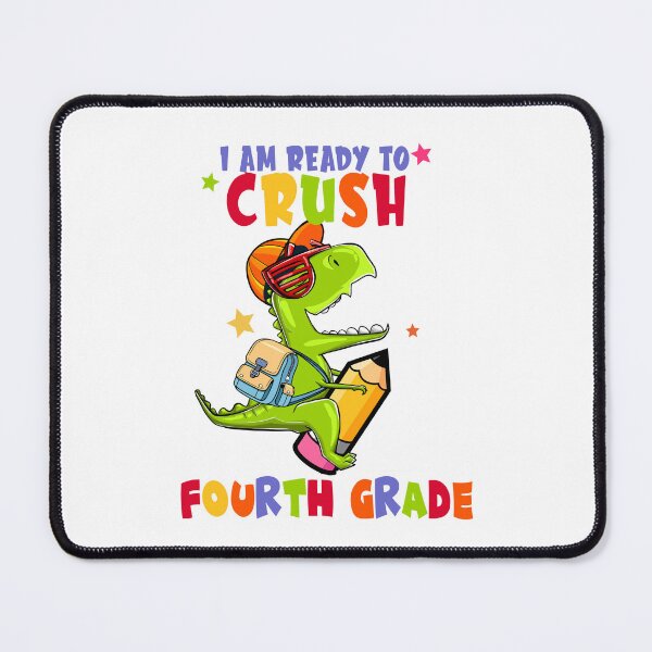 Item preview, First Day Back To School N I Am Ready To Crush Fourth Grade designed and sold by manzee.