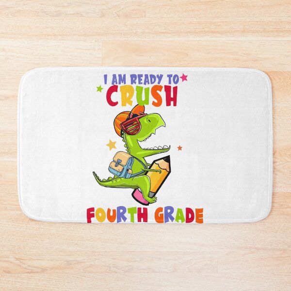 Item preview, First Day Back To School N I Am Ready To Crush Fourth Grade designed and sold by manzee.