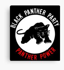 THE BLACK PANTHER PARTY Canvas Print