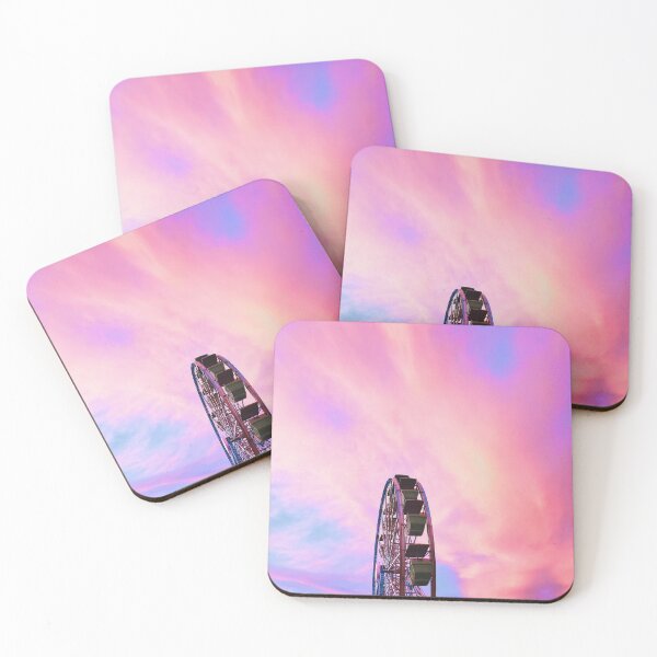 Item preview, Pink Cotton Candy Sunset Sky, Ferris Wheel designed and sold by newburyboutique.