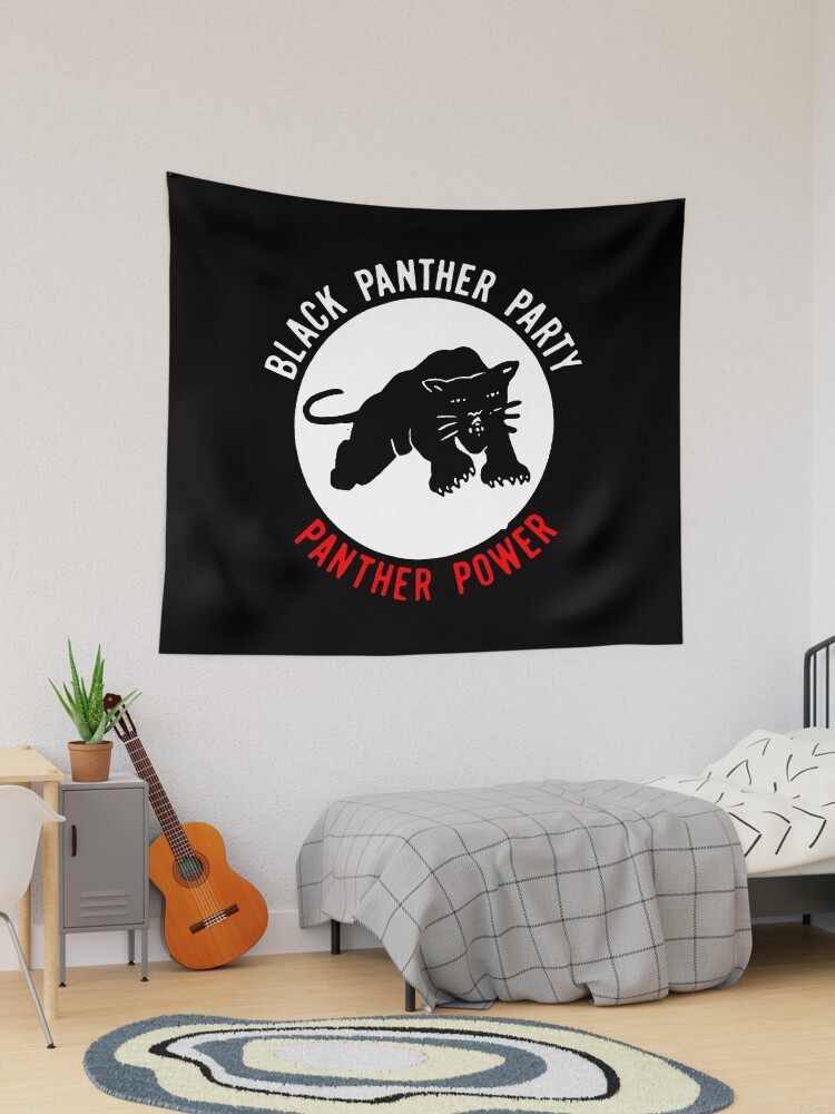 Black panther party tapestry new arrivals