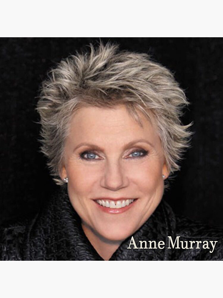 "AnneMurray Canadian singer" Sticker for Sale by dhalfacree52 Redbubble
